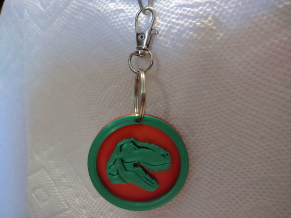 T REX ZIPPER PULL