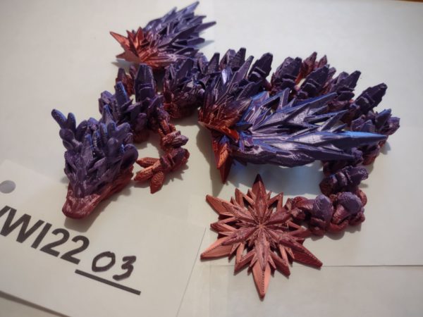 WINGED WINTER DRAGON (14 INCH) WWD2203