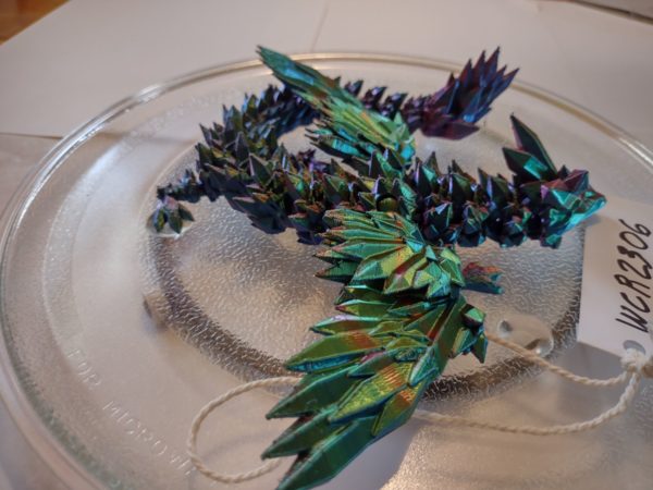 WINGED CRYSTAL DRAGON (12.75 inch) WCR2306 - Image 3